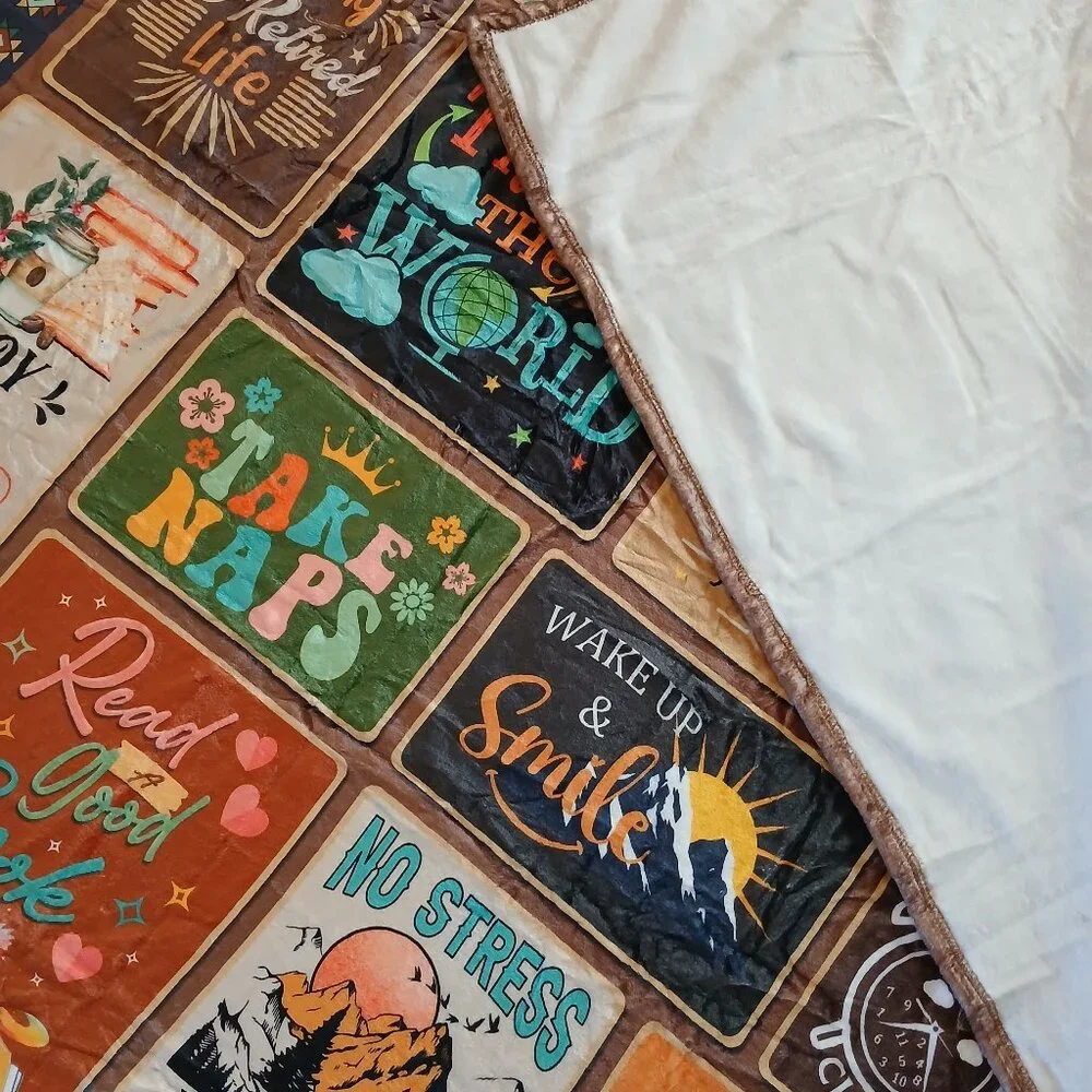 Retirement Fleece Blanket - Picture 2 of 2